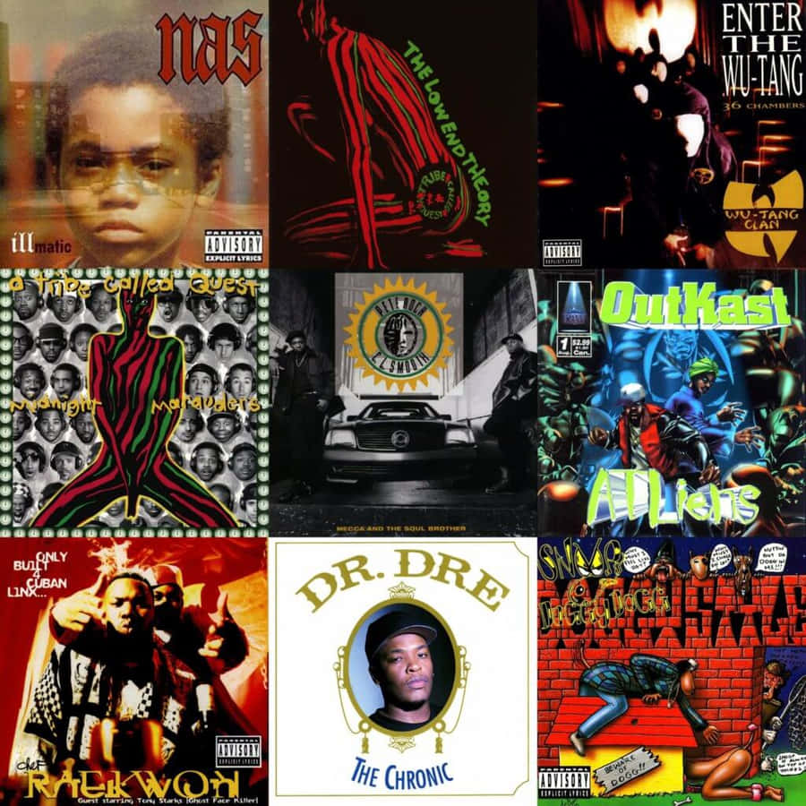 Creative Hip Hop Album Cover Wallpaper