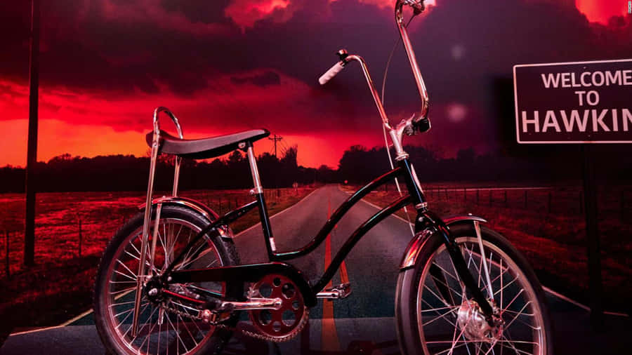 Cruising Around Hawkins Wallpaper