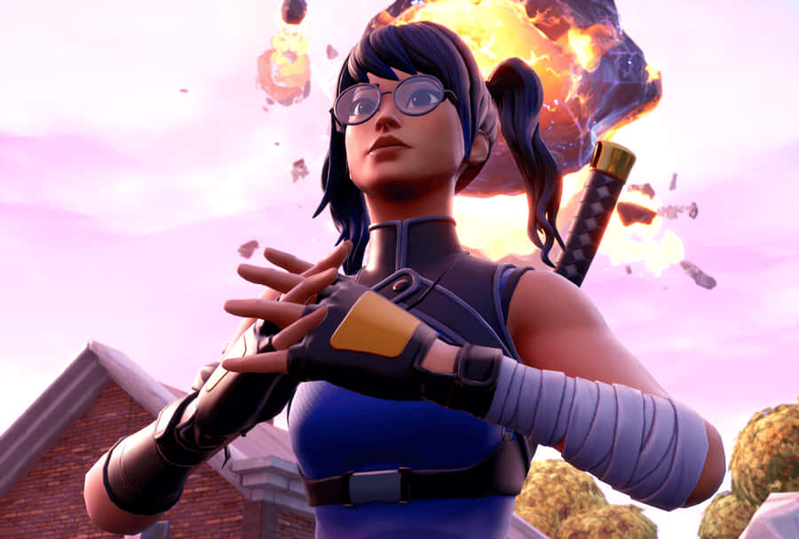 Download free Crystal Skin Explosion Fortnite Wallpaper - MrWallpaper.com