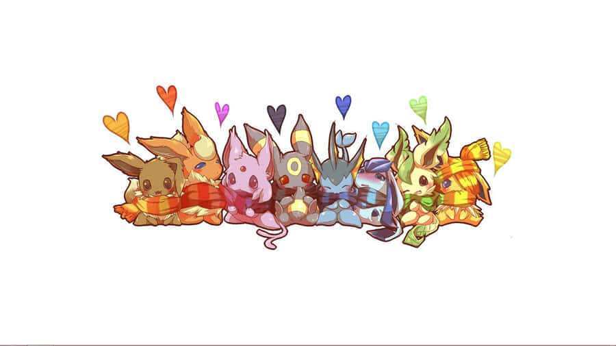 Cute And Cuddly, Eevee Is Ready For Its New Journey Wallpaper