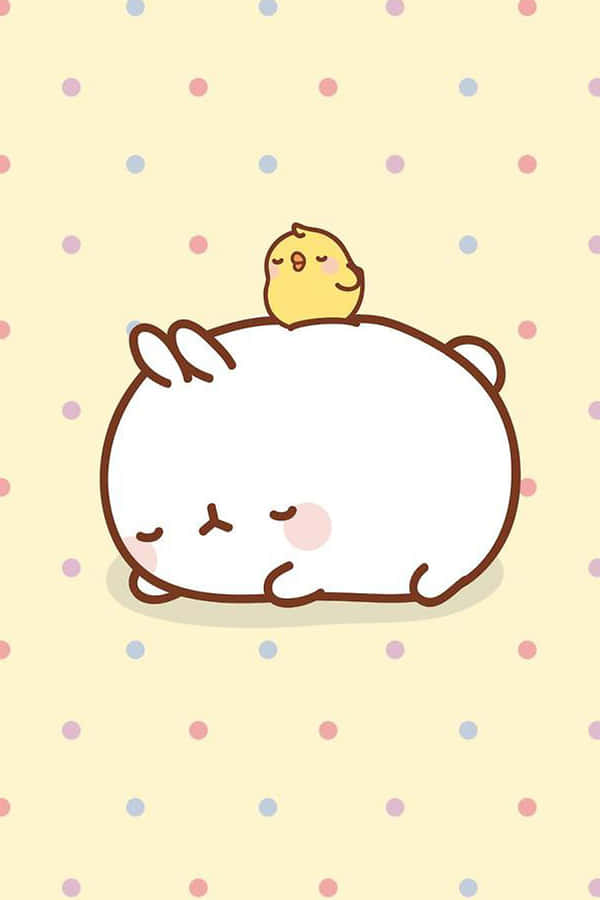 Download free Cute Kawaii Molang And Piu Piu Wallpaper - MrWallpaper.com