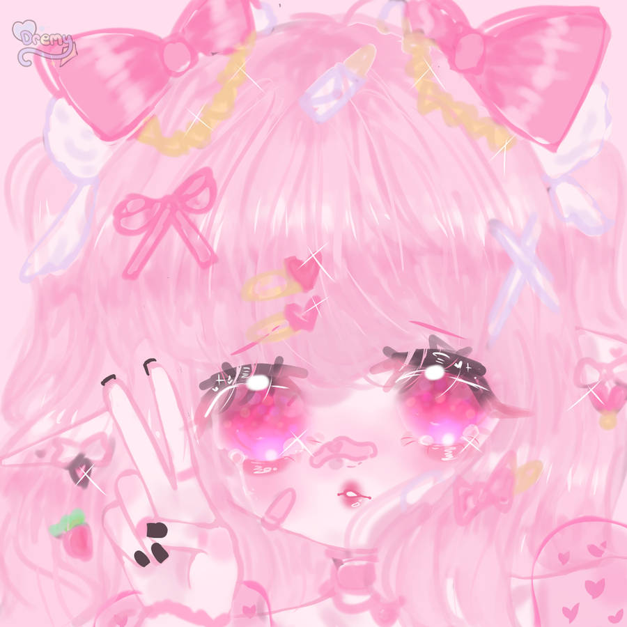 Download Free Cute Pfp Pink Anime Girl Wallpaper MrWallpaper Download Free Cute Pfp Pink Anime Girl Wallpaper MrWallpaper