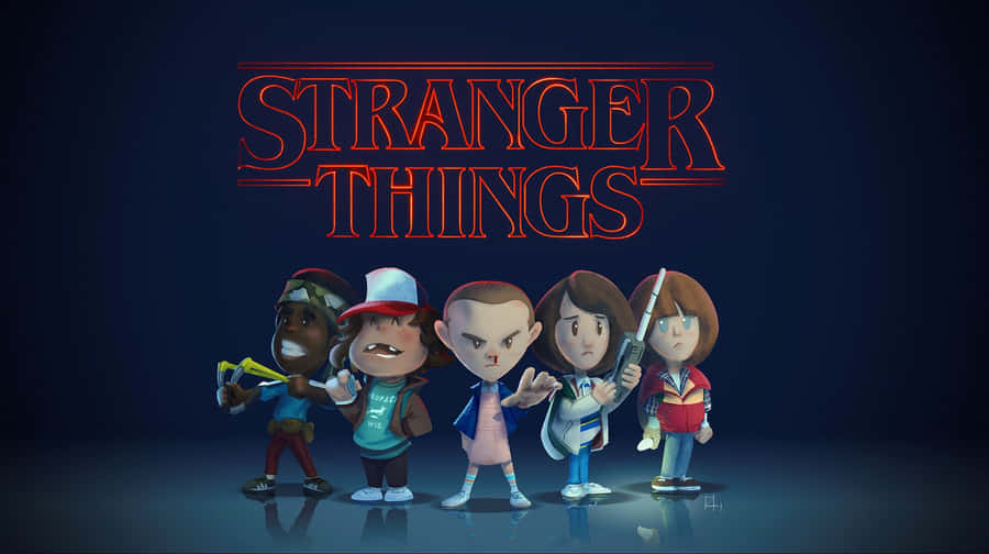 Cute Stranger Things Aesthetic Desktop Wallpaper