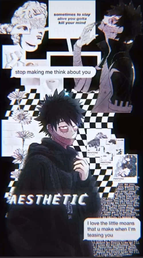 Dabi Comic Art Phone Wallpaper