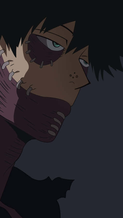 Dabi Dark Side-view Phone Wallpaper