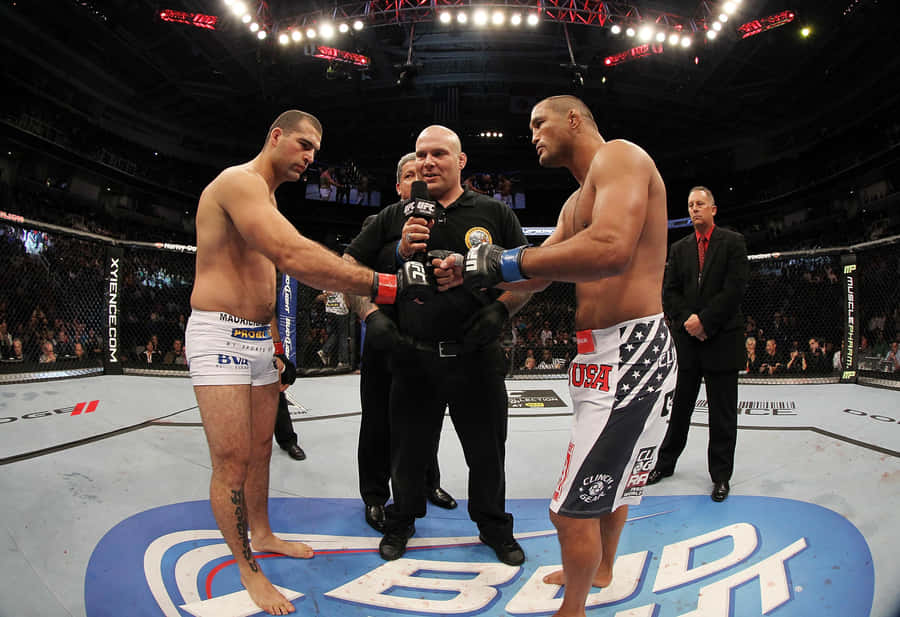 Dan Henderson And Mauricio Rua Fight Night Wallpaper