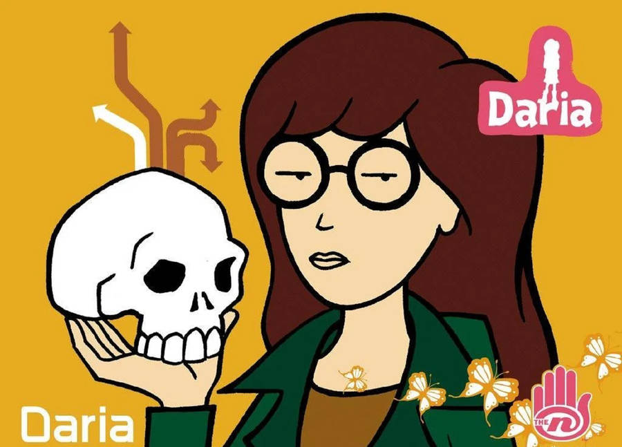 Wallpaper Name, Daria, Daria, The deathly Hallows for mobile and desktop,  section минимализм, resolution 3840x2160 - download