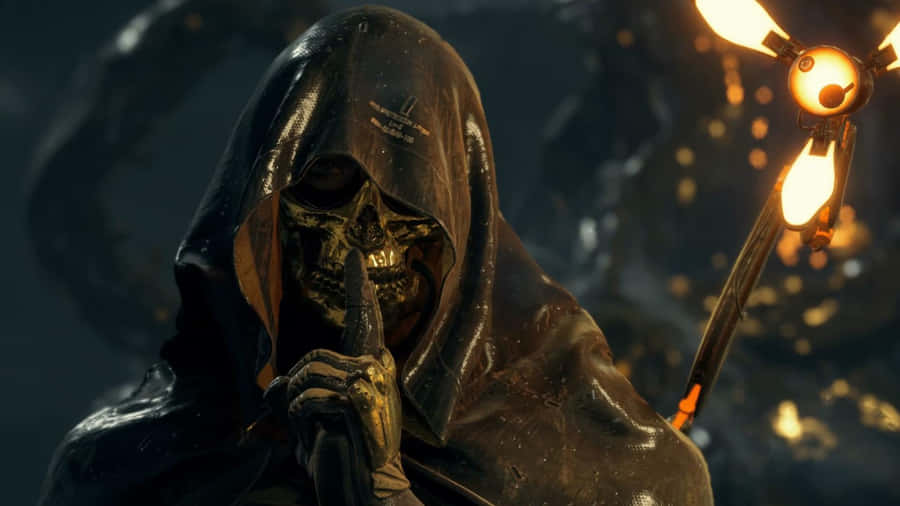 Dark And Futuristic Death Stranding Pc Wallpaper