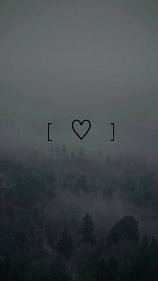 Dark Charm - Aesthetic Grunge Art For Iphone Wallpaper