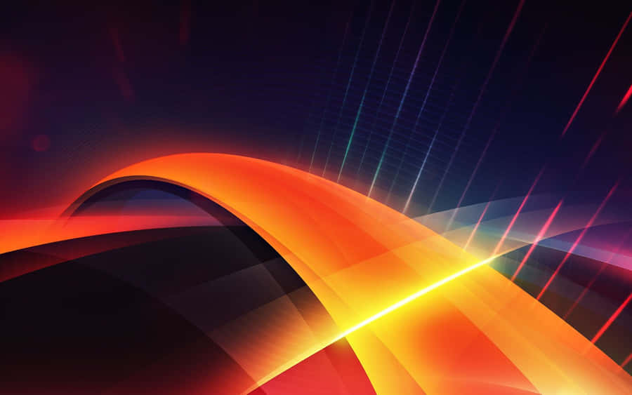 Dark Orange Abstract Desktop Wallpaper