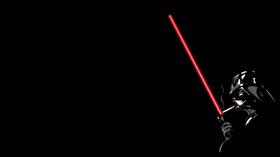 Darth Vader, A Menace In The Star Wars Universe Wallpaper