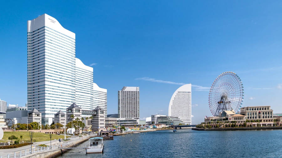 Kanagawa Prefecture] Yokohama Minatomirai in... - Stock Photo [94749185] -  PIXTA