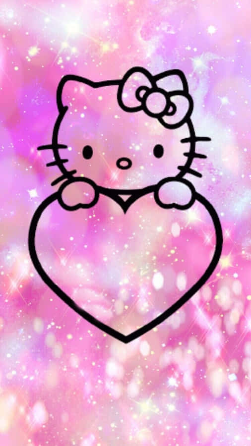 hello kitty hearts wallpaper