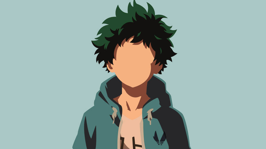 Download free Deku In Casual Clothes Vector Wallpaper - MrWallpaper.com