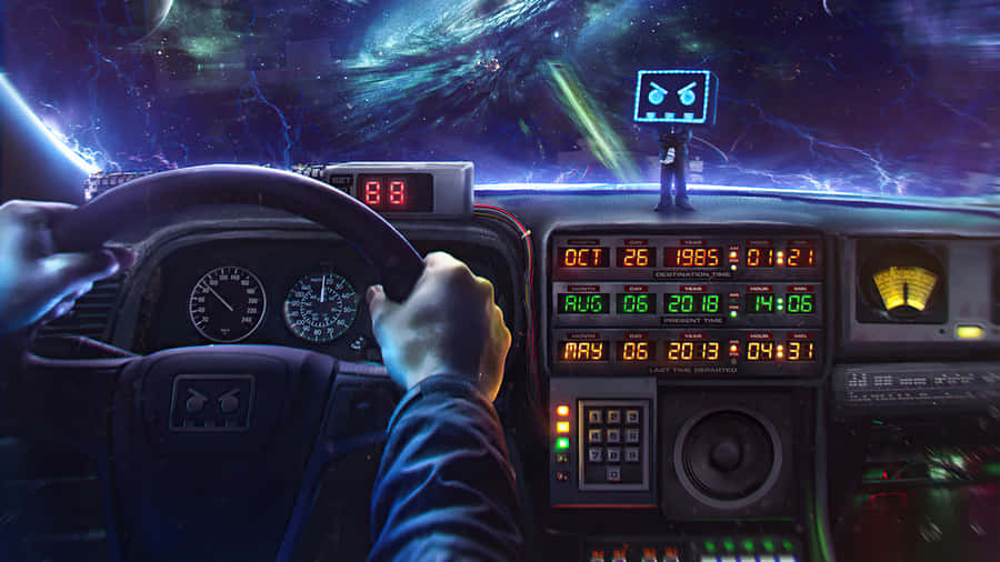 Delorean 4k 5120 X 2880 Wallpaper