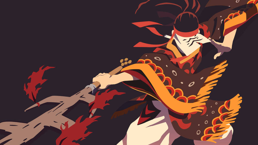 Demon Slayer Hinokami Kagura Wallpaper