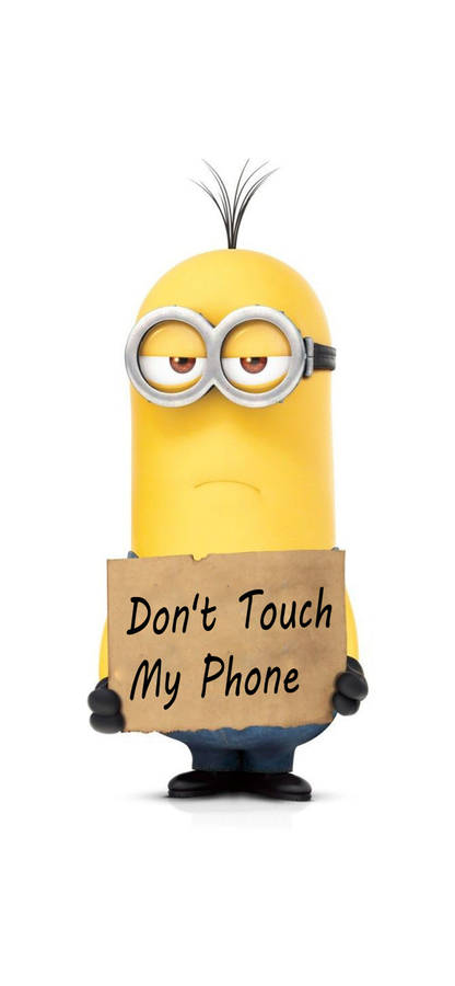 Phone Wallpaper Dont Touch My Phone Stock Illustration 1956002512 |  Shutterstock
