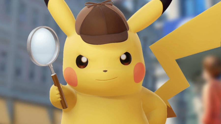 Detective Pikachu Smirk Wallpaper