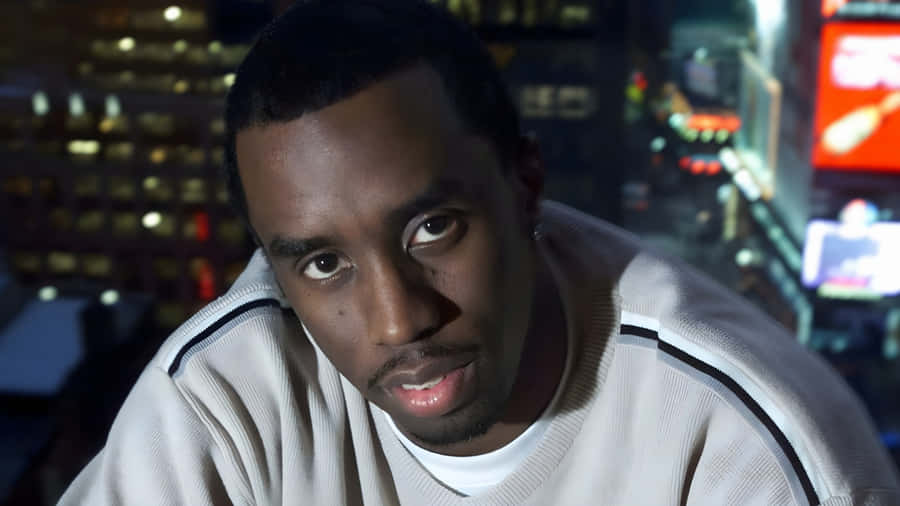 Diddy Urban Night Portrait Wallpaper