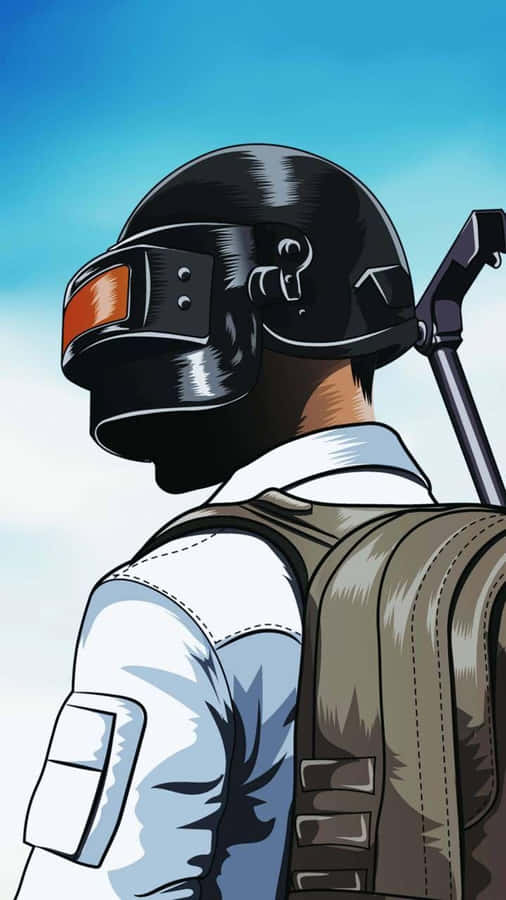 Digital Art Of Basic Male Character Pubg Iphone Wallpaper