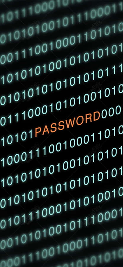 Digital Password Security Concept Wallpaper