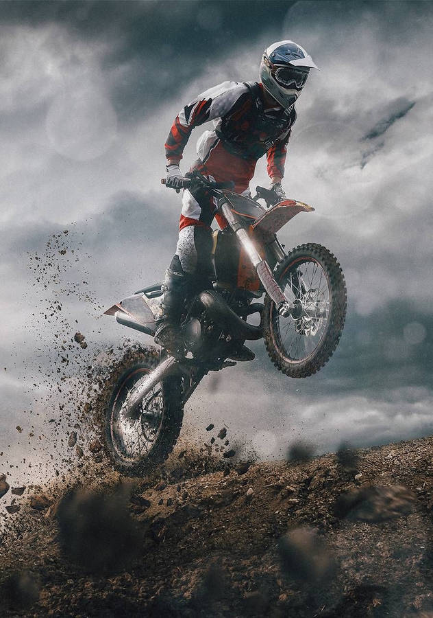 Download free Dirt Bike Aesthetic Shot Wallpaper - MrWallpaper.com