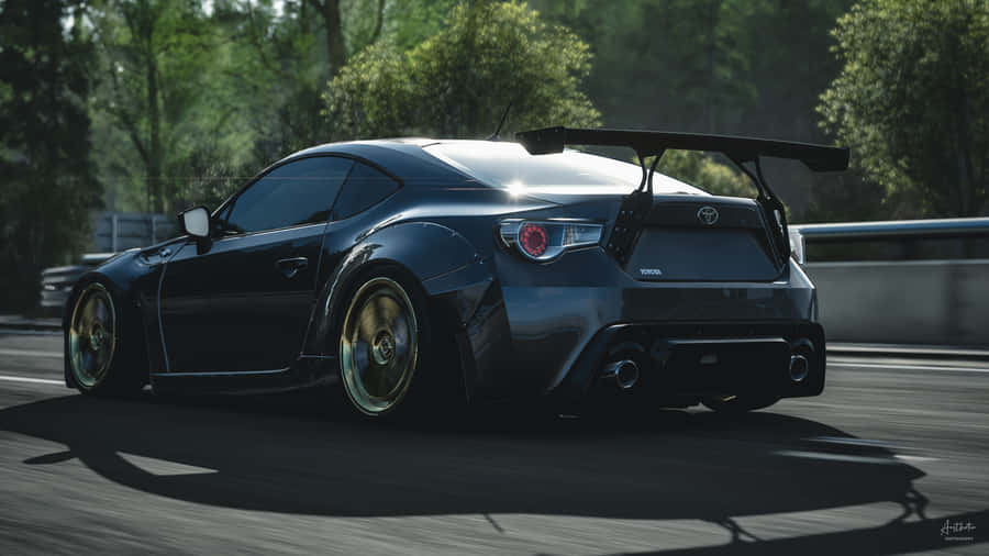 Discover A Thrill With The Toyota 86 Wallpaper