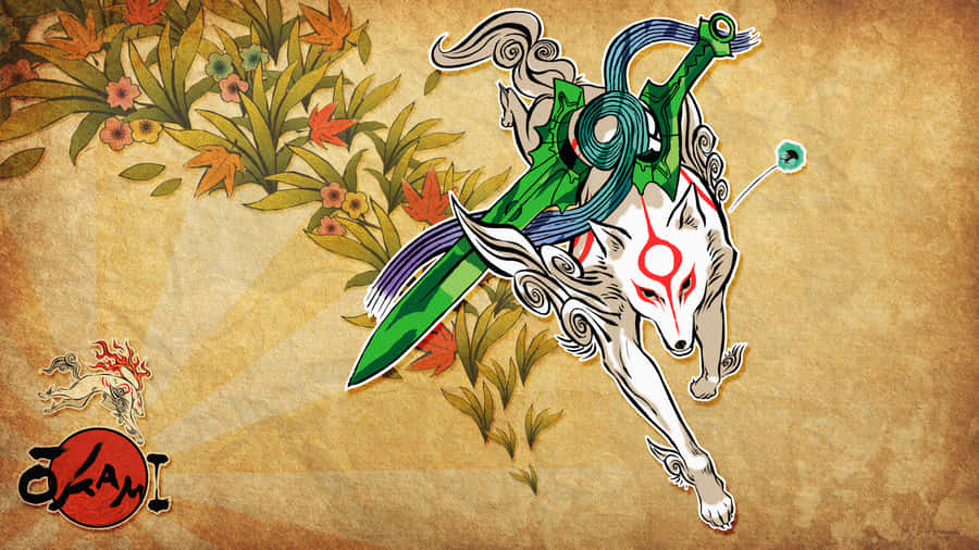 Discover The Power Of Nature With Okami Hd Wallpaper