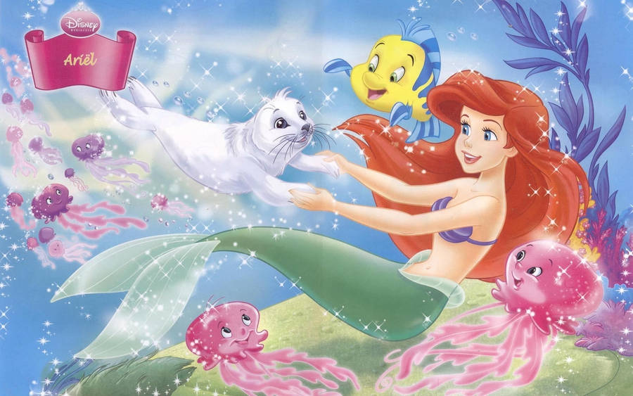 Pin by DISNEY LOVERS! on Disney Wallpapers | Disney wallpaper, Ariel  wallpaper, Cute backgrounds