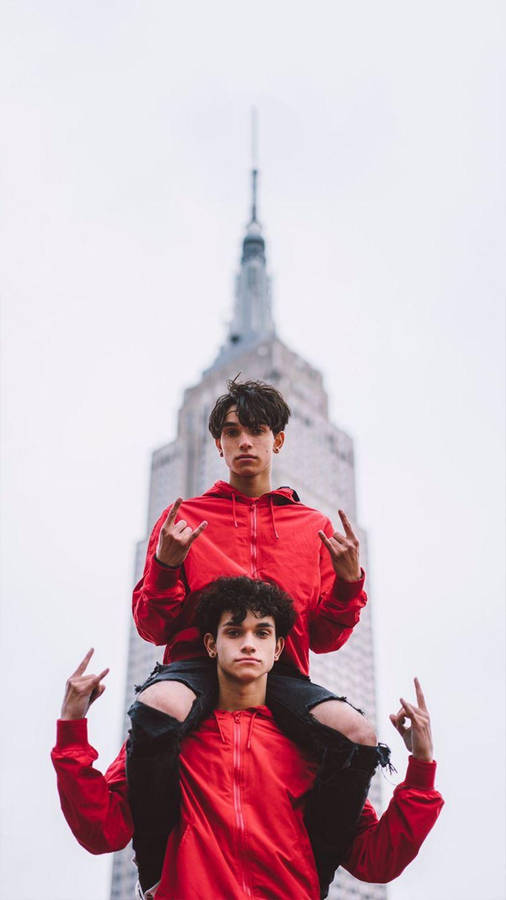 Download free Dobre Brothers In Red Jackets Wallpaper - MrWallpaper.com