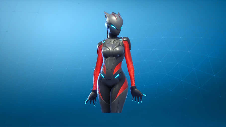 Dominating The Game - Lynx Fortnite Wallpaper
