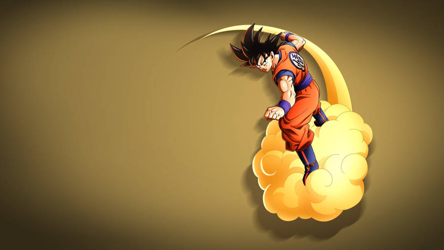 Dragon Ball Z Goku Cloud Wallpaper