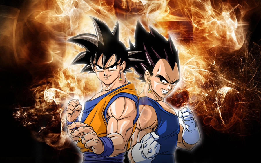 Dragon Ball Z Goku Vegeta Duo Wallpaper