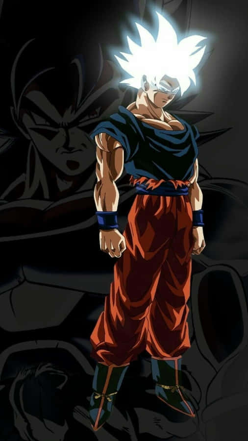 Dragon Ball Z Goku With Glowing White Hair Wallpaper