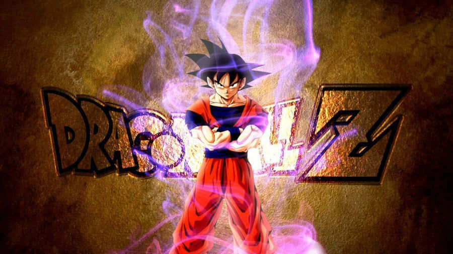 Dragon Ball Z Goku With Pink Aura Wallpaper