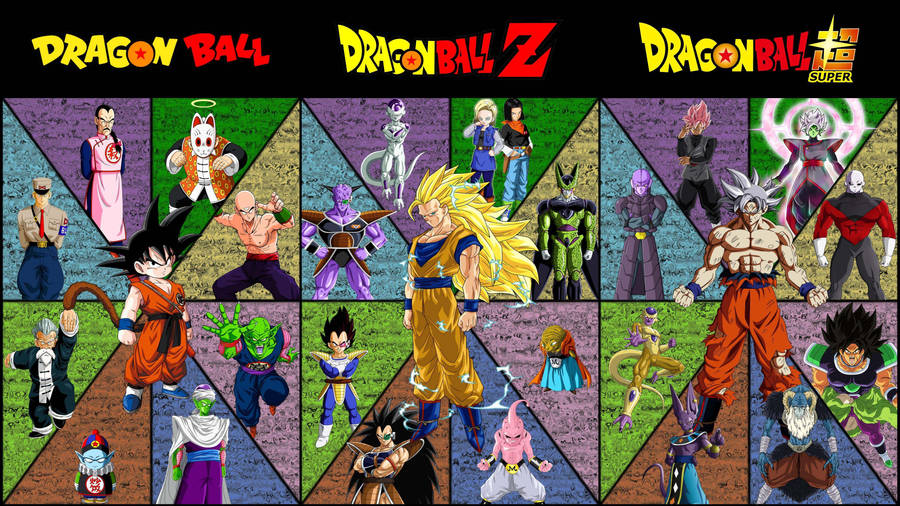 Dragon Ball Z Super Villains Wallpaper