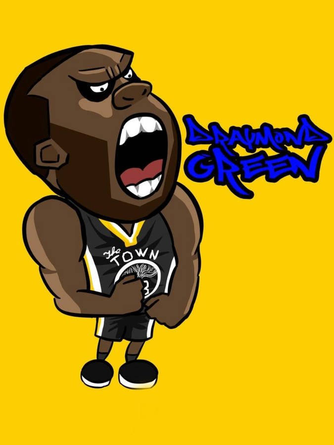 Download free Draymond Green Cartoon Art Wallpaper - MrWallpaper.com