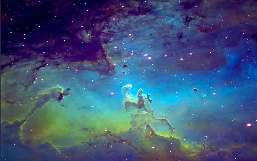 Dreaming The Night Away In A Hipster Galaxy. Wallpaper