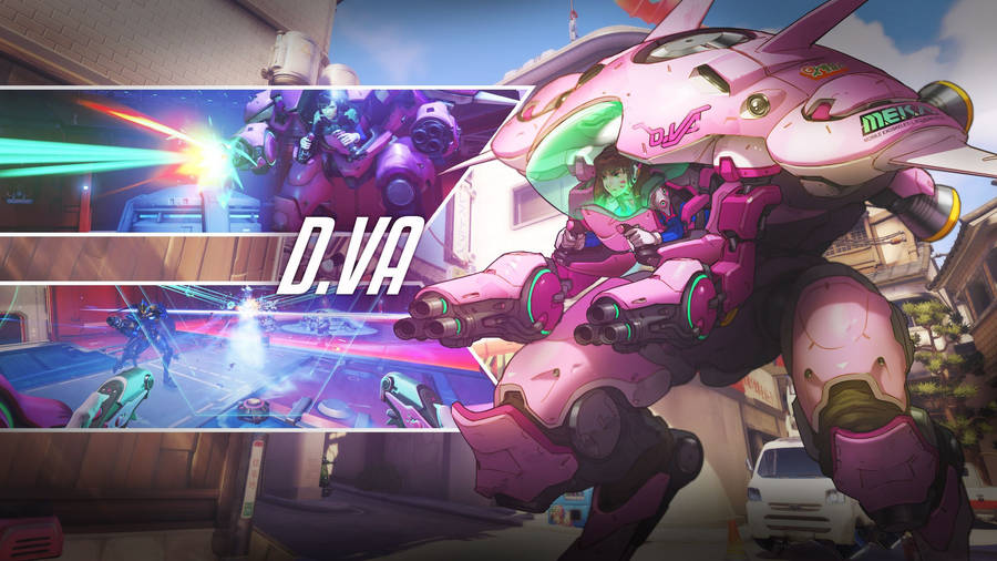 Wallpaper Dva Art, Overwatch, Overwatch 2, Fan Art, Art, Background -  Download Free Image