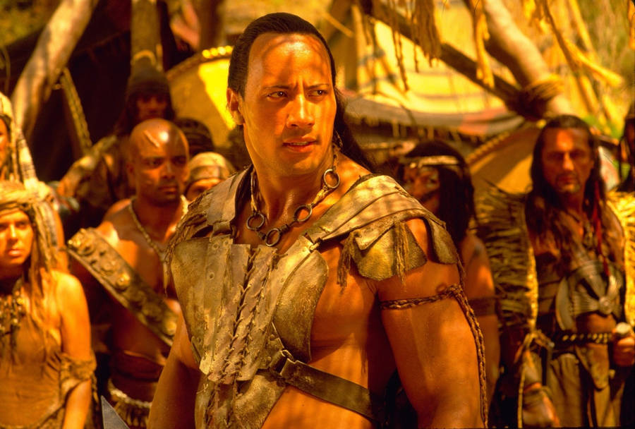 Dwayne Johnson In Scorpion King Wallpaper