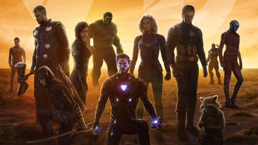 Earth's Mightiest Heroes Assemble! Wallpaper