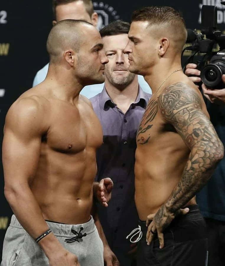 Eddie Alvarez's Triump Moment After Winning At Ufc 211. Wallpaper