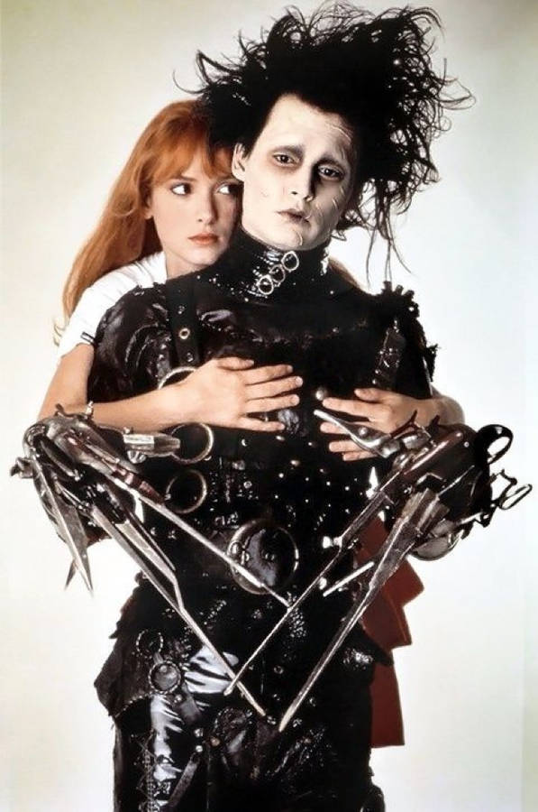 Download free Edward Scissorhands With His Partner Wallpaper ...