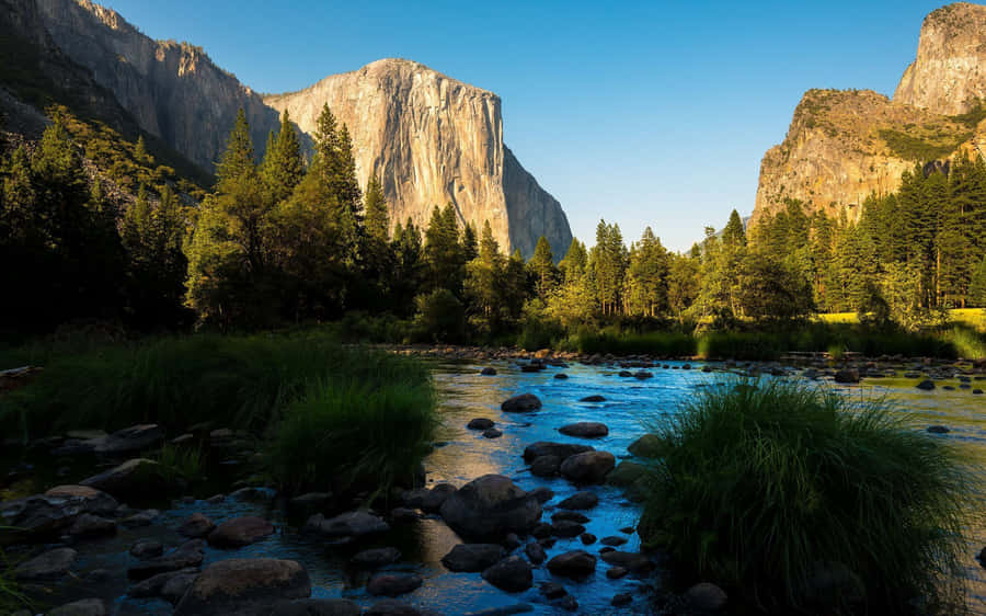 El Capitan Reservoir Clear Lake Wallpaper