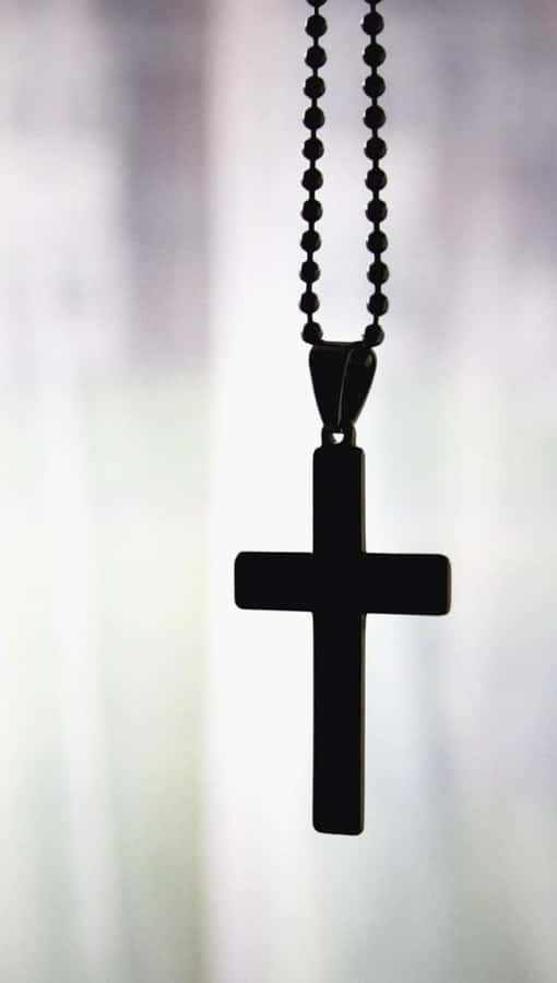 Elegant Cross Phone Wallpaper Wallpaper
