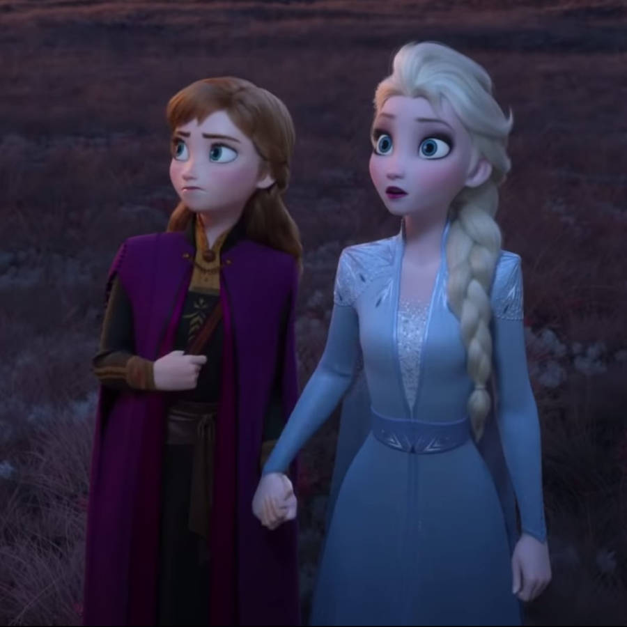 Elsa And Anna Frozen 2 Wallpaper