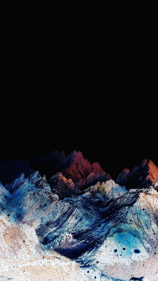 Embrace The Beauty Of The Single Color Placed Perfectly In Black For A Pure Black Oled Effect. Wallpaper