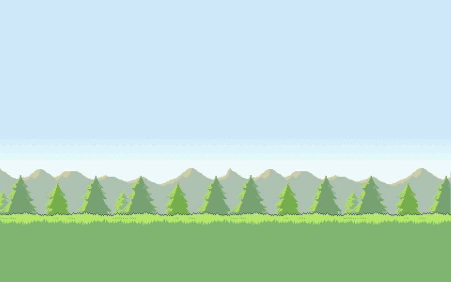 Emerald Green Pokémon Game Map Wallpaper