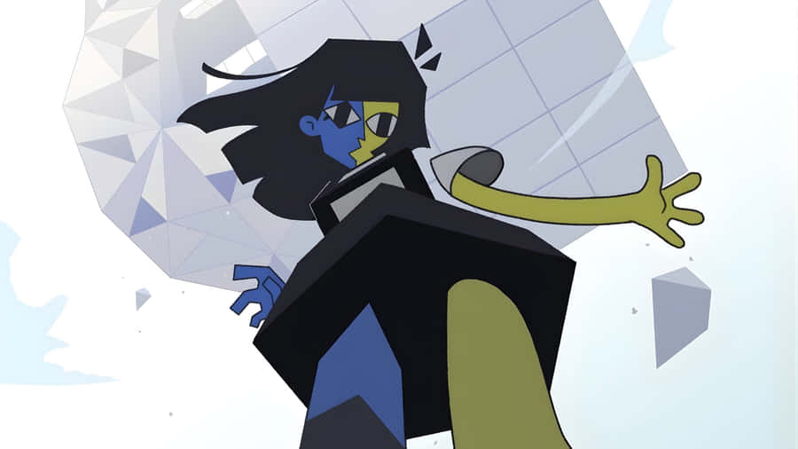 Ena Animated Character Design Wallpaper