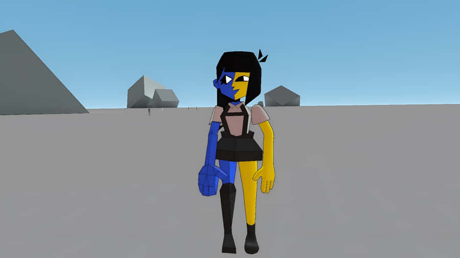 Ena Character Design Wallpaper